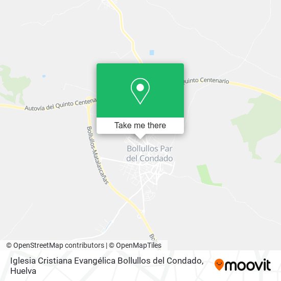 Iglesia Cristiana Evangélica Bollullos del Condado map