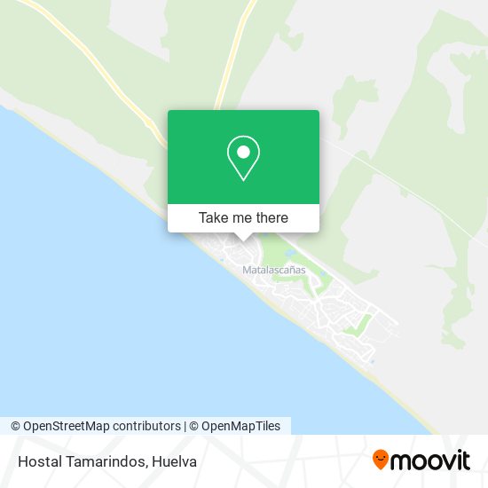 Hostal Tamarindos map