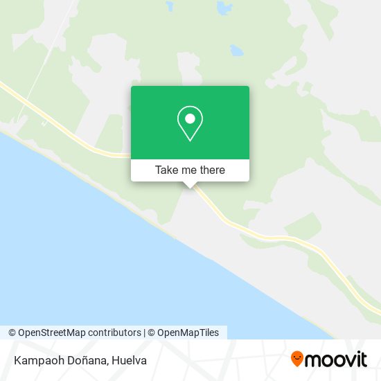 Kampaoh Doñana map
