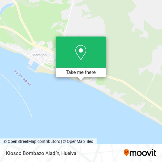 Kiosco Bombazo Aladín map