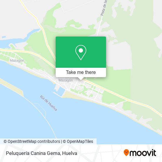 Peluquería Canina Gema map