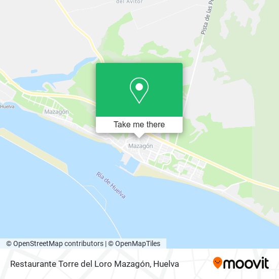 Restaurante Torre del Loro Mazagón map