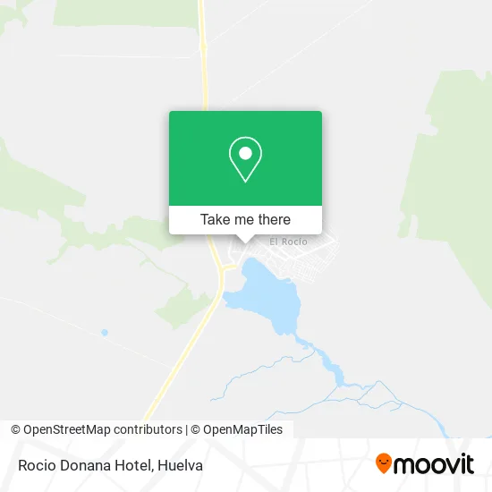 Rocio Donana Hotel map