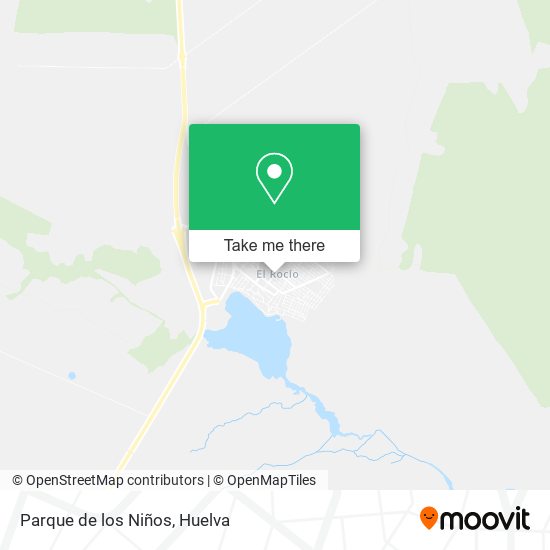 Parque de los Niños map