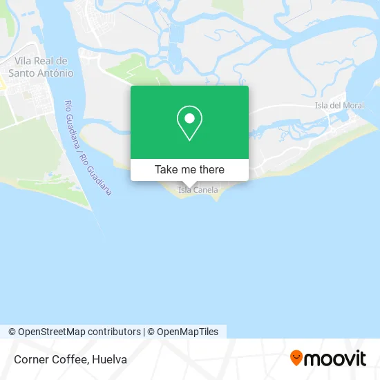 Corner Coffee map