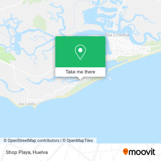 Shop Playa map