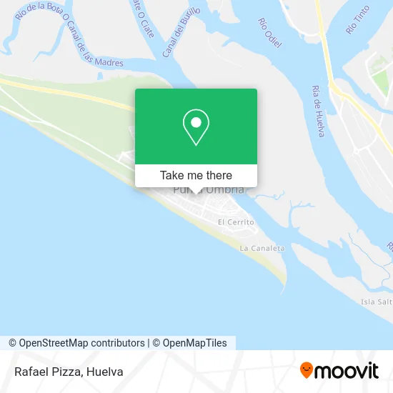 Rafael Pizza map
