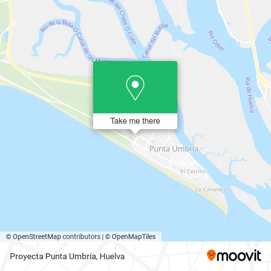Proyecta Punta Umbría map