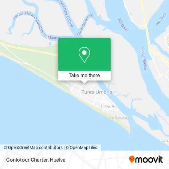 Gonlotour Charter map