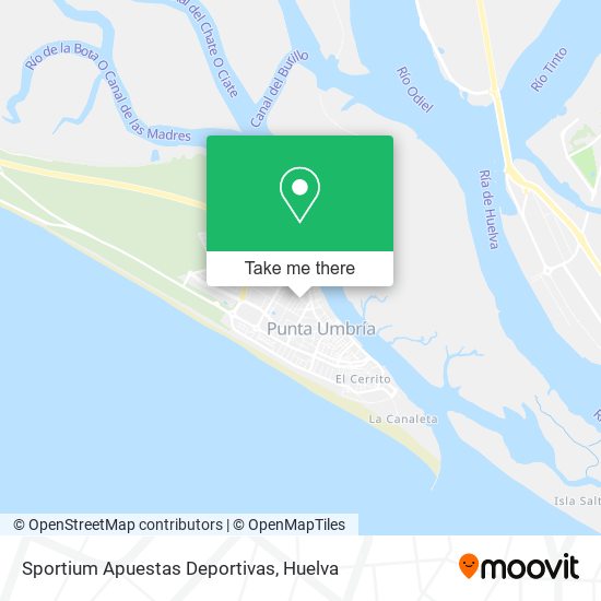 Sportium Apuestas Deportivas map