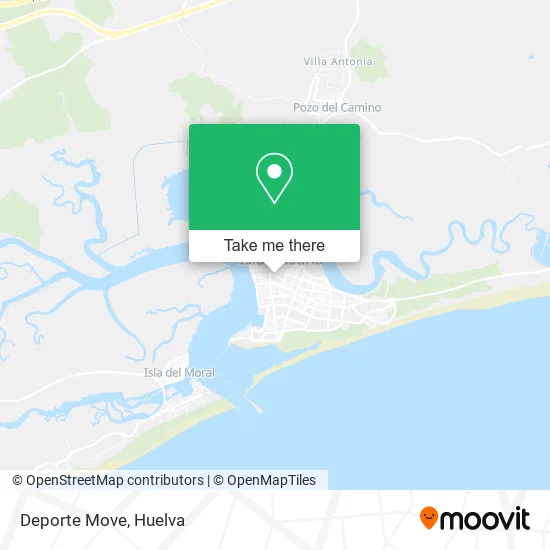 Deporte Move map