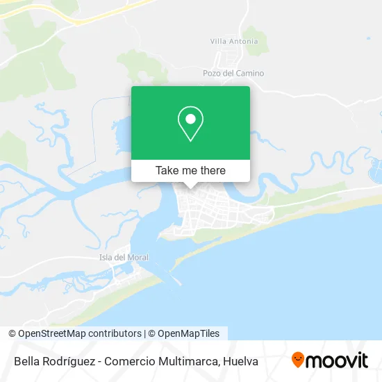 Bella Rodríguez - Comercio Multimarca map