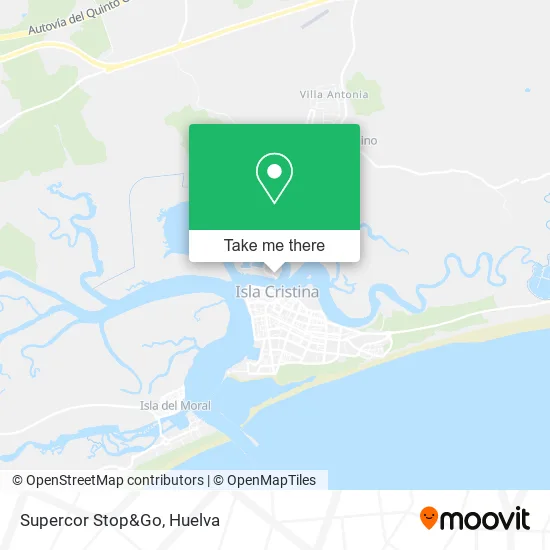 Supercor Stop&Go map