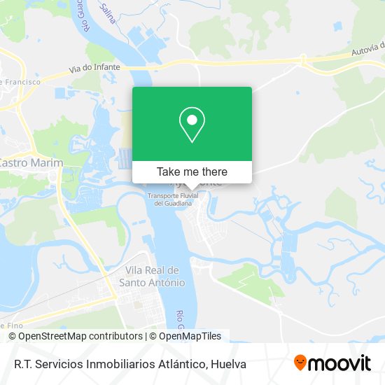 R.T. Servicios Inmobiliarios Atlántico map
