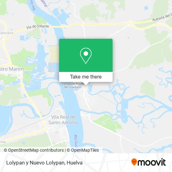 Lolypan y Nuevo Lolypan map