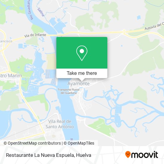 Restaurante La Nueva Espuela map