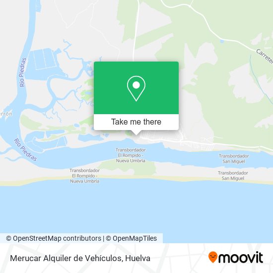 Merucar Alquiler de Vehículos map