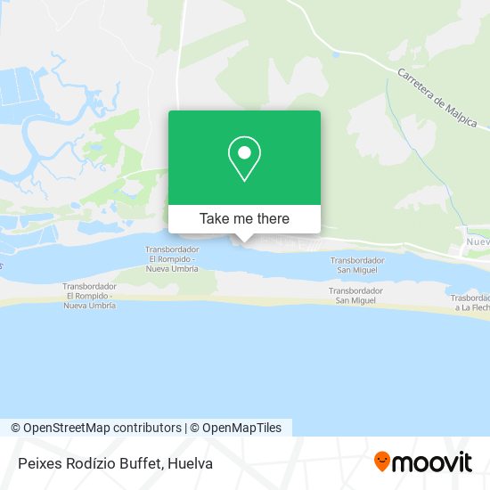 Peixes Rodízio Buffet map