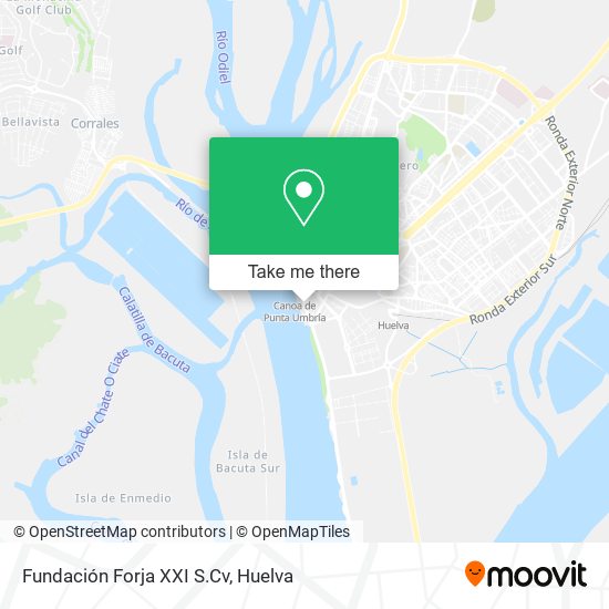 Fundación Forja XXI S.Cv map