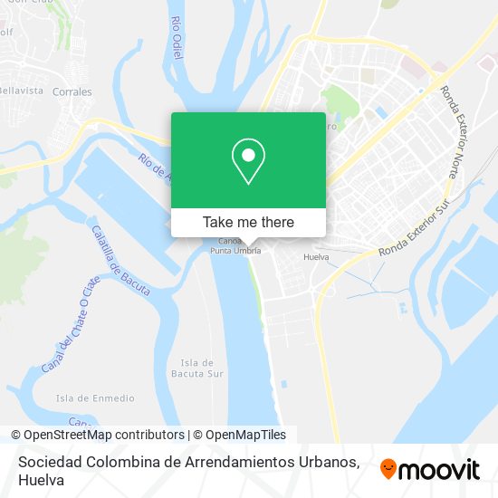 Sociedad Colombina de Arrendamientos Urbanos map