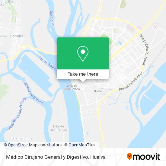 Médico Cirujano General y Digestivo map