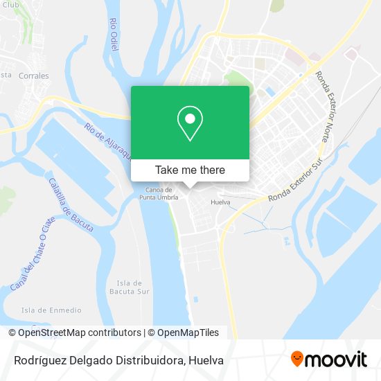 Rodríguez Delgado Distribuidora map