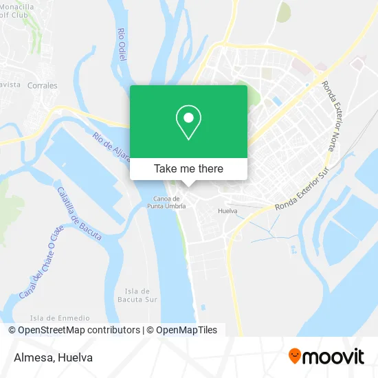 Almesa map