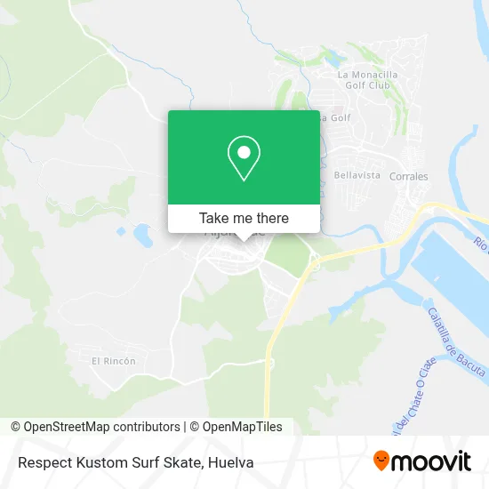 Respect Kustom Surf Skate map