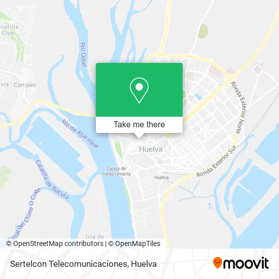 Sertelcon Telecomunicaciones map