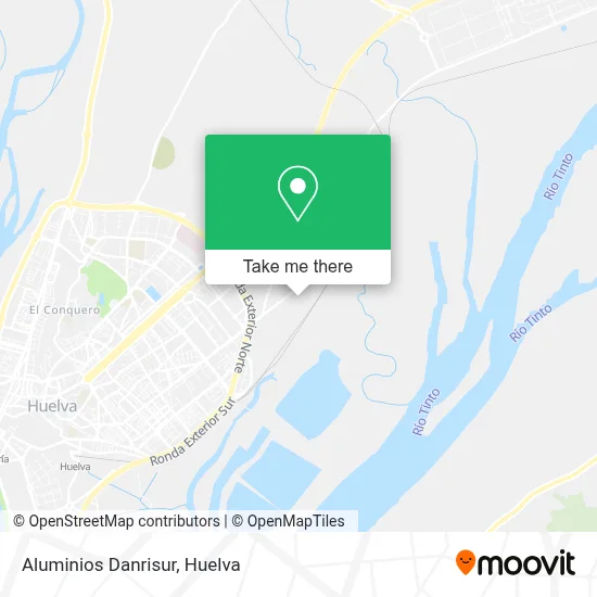 Aluminios Danrisur map
