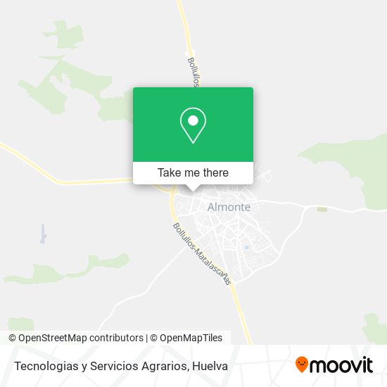 Tecnologias y Servicios Agrarios map