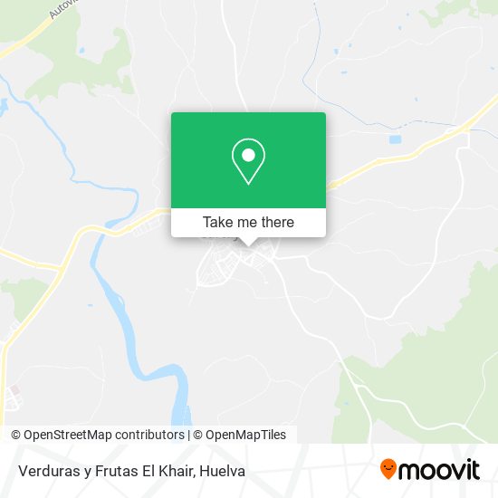 Verduras y Frutas El Khair map