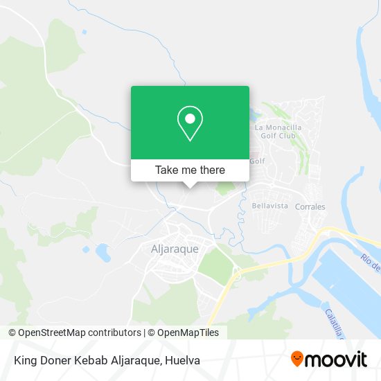 King Doner Kebab Aljaraque map