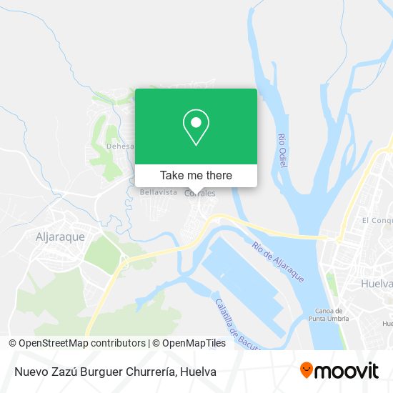 Nuevo Zazú Burguer Churrería map