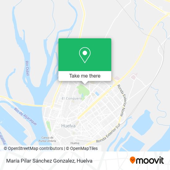 María Pilar Sánchez Gonzalez map