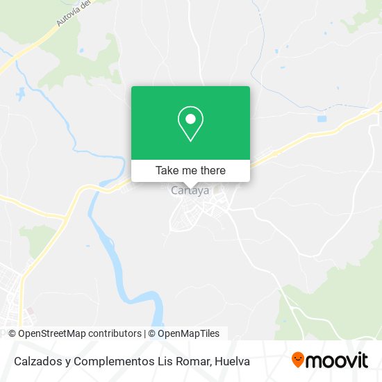 Calzados y Complementos Lis Romar map