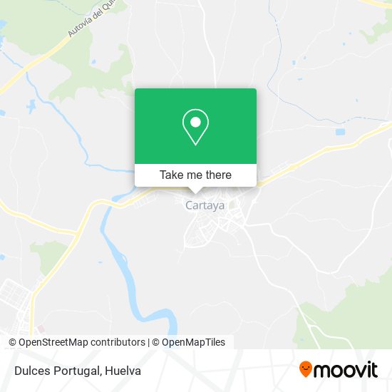 Dulces Portugal map