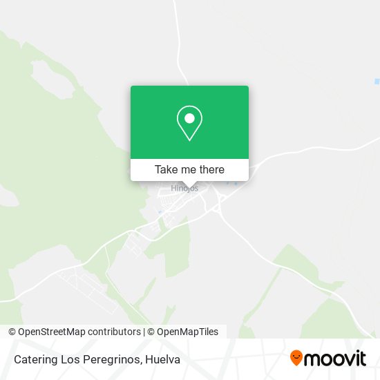Catering Los Peregrinos map