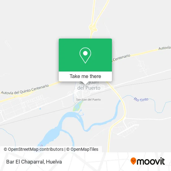 Bar El Chaparral map