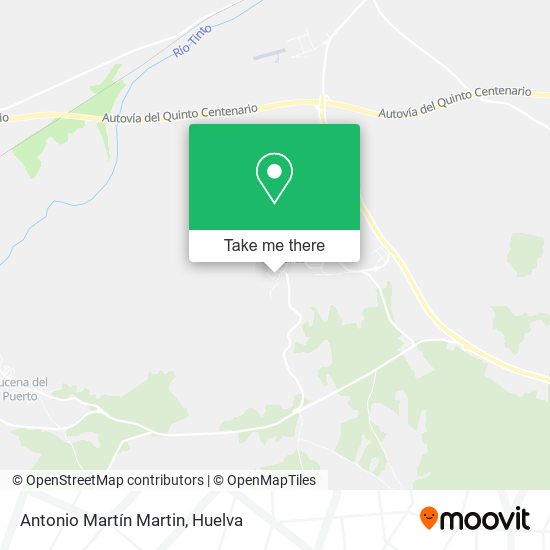 Antonio Martín Martin map