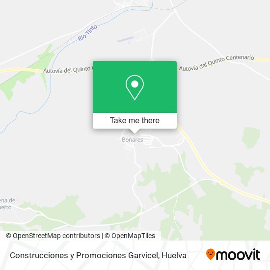 Construcciones y Promociones Garvicel map