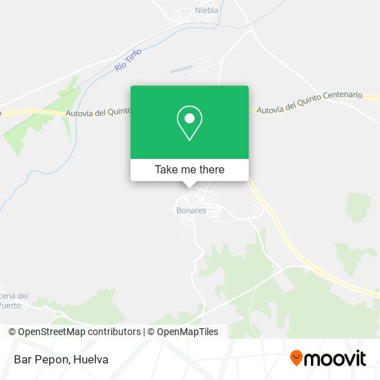 Bar Pepon map