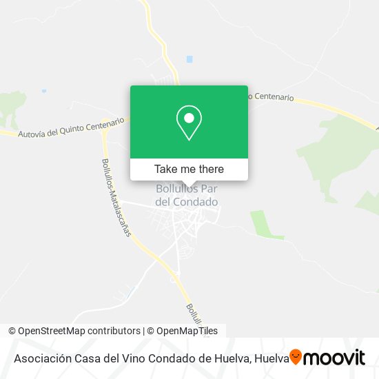 Asociación Casa del Vino Condado de Huelva map