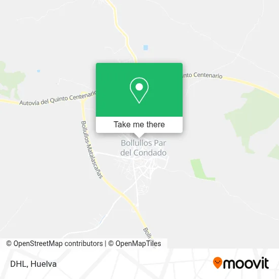 DHL map