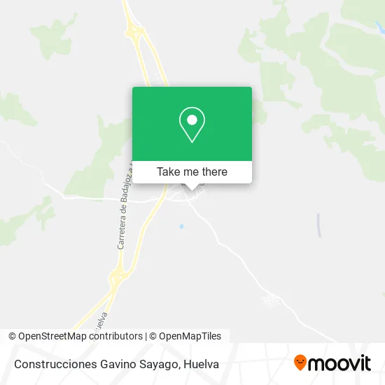 Construcciones Gavino Sayago map