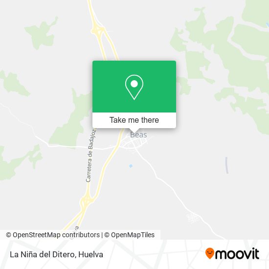 La Niña del Ditero map