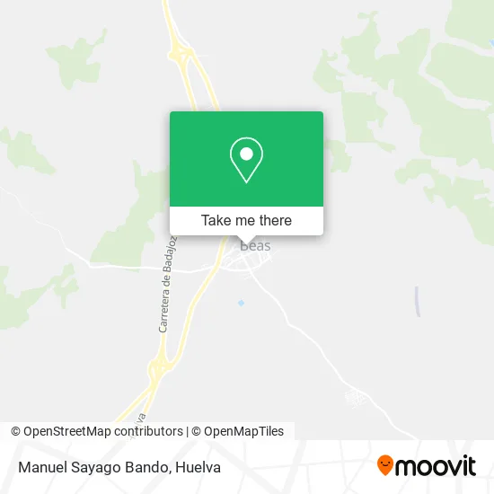 Manuel Sayago Bando map
