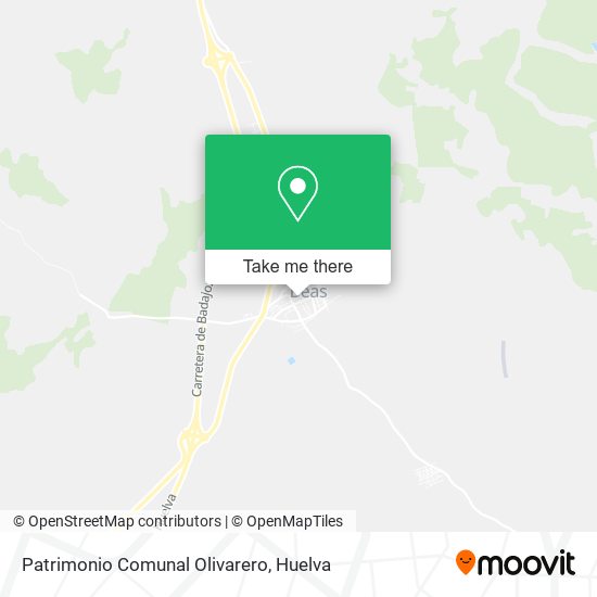 Patrimonio Comunal Olivarero map