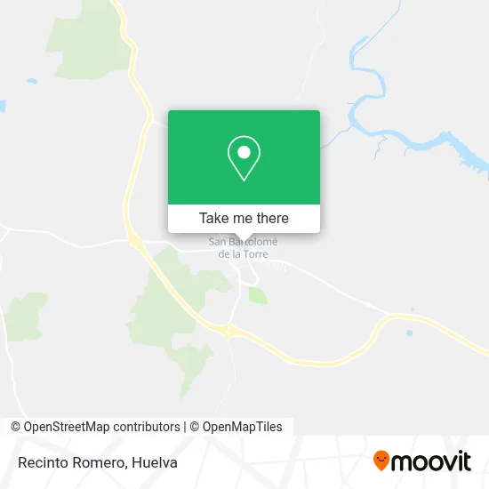 Recinto Romero map