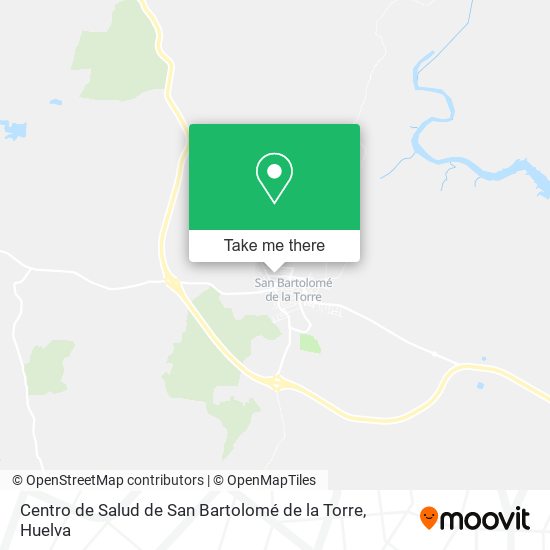 Centro de Salud de San Bartolomé de la Torre map